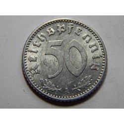 Německo 3. Říše 50 Reichspfennig 1941 A UNC č38667 