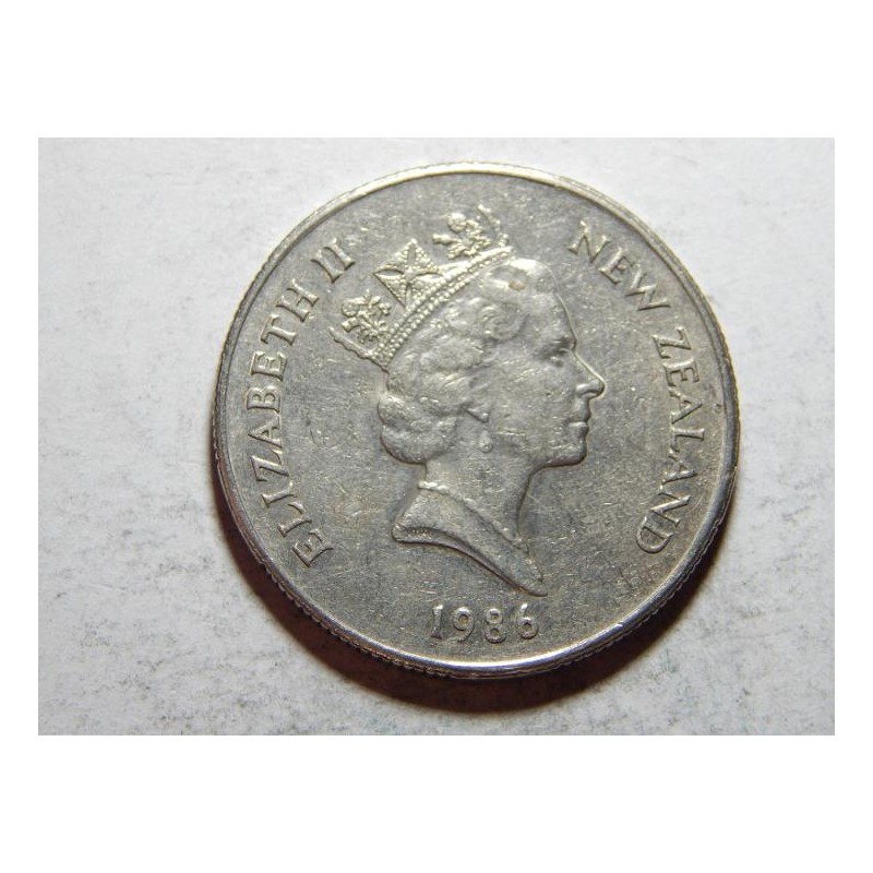 Nový Zealand 50 Pence 1986 loď XF č29141 Nový Zealand 50 Pence 1986 loď XF č29141