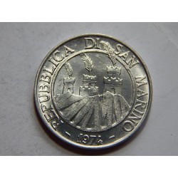 San Marino 10 Lire 1974 FAO UNC č05869 