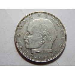 Německo BRD 2 Mark 1960 F Planck XF č35598