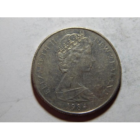 Nový Zealand 50 Pence 1984 XF č29092