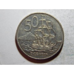 Nový Zealand 50 Pence 1984 XF č29092