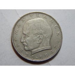 Německo BRD 2 Mark 1963 F Planck XF č35601