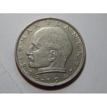 Německo BRD 2 Mark 1966 F Planck XF č35473