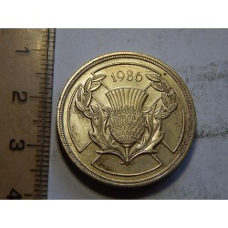 Anglie 2 Pounds 1986 UNC č11154