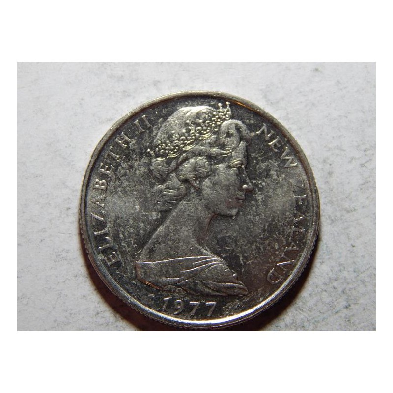 Nový Zealand 50 Pence 1977 loď XF-UNC č29151 Nový Zealand 50 Pence 1977 loď XF-UNC č29151