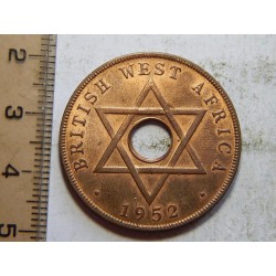 Západní Afrika 1 Penny 1952 UNC č31172  