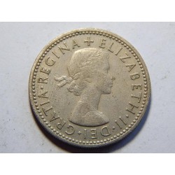 Anglie 1 Shilling 1963 VF-XF č39081 