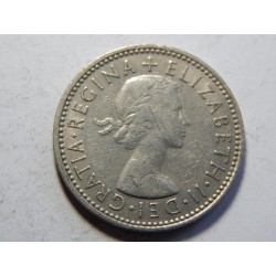 Anglie 1 Shilling 1963 XF č39103 
