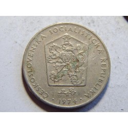 Československo 2 Koruny 1974 VF-XF č39618 