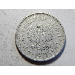 Polsko 1 Zloty 1977 XF č39648 