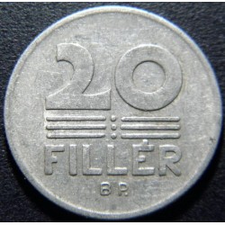 Maďarsko 20 Fillér 1968BP XF č29816
