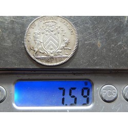 Francie 1782-1783 stříbrný žeton UNC č00710