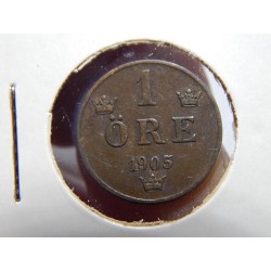 Sweden 1 Öre 1905 XF č00621 