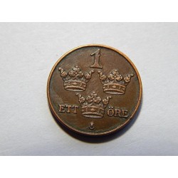 Sweden 1 Öre 1915 XF č10564
