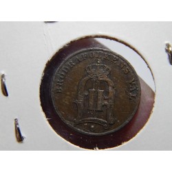 Sweden 1 Öre 1891 XF č00604 