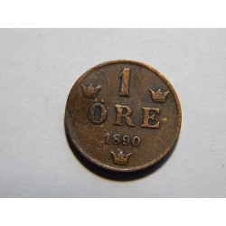 Sweden 1 Öre 1890 XF č10545