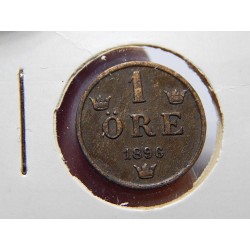 Sweden 1 Öre 1896 XF č00611 