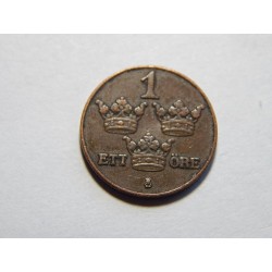 Sweden 1 Öre 1925 XF č10561