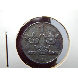 Sweden 1 Öre 1918 Fe VF č00544 