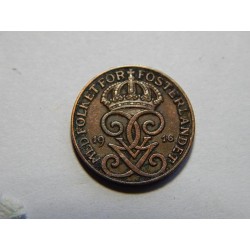 Sweden 1 Öre 1916 VF-XF č10568