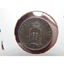 Sweden 1 Öre 1902 VF-XF č00607 