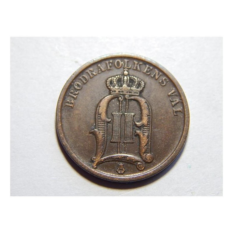 Sweden 2 Öre 1905 XF č11581