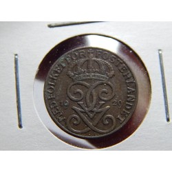 Sweden 1 Öre 1929 XF č00555 