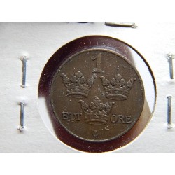 Sweden 1 Öre 1929 XF č00555 