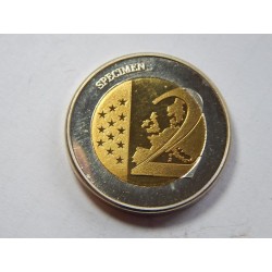 Italie 2 Euro PROBE římská smlouva 2007 UNC čŠU019