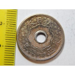 Japonsko 10 Sen - Taishō 1923 XF č39491 