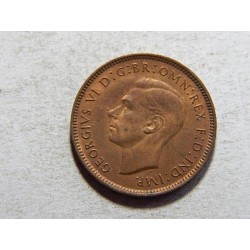 Anglie 1 Farthing 1943 XF č34253