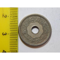 Japonsko 5 Sen - Taishō 1922 XF č39497 