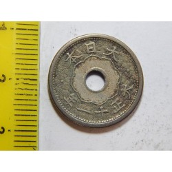 Japonsko 5 Sen - Taishō 1922 XF č39613 