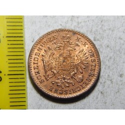 František Josef I. 1 Kreuzer 1881 UNC č57058