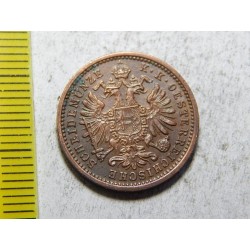 František Josef I. 1 Kreuzer 1891 UNC č57057