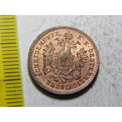 František Josef I. 1 Kreuzer 1881 UNC č57064