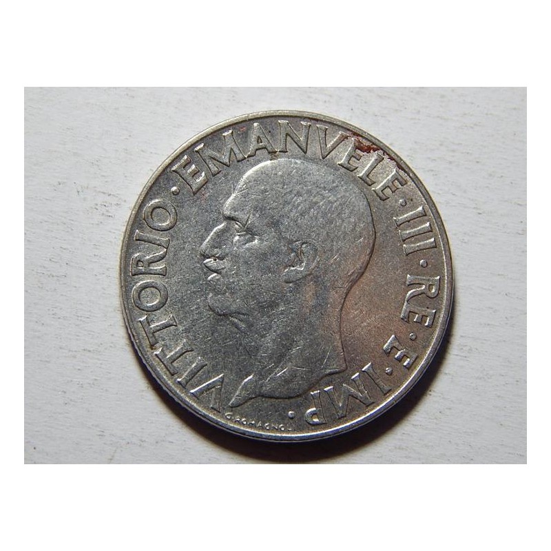 Italie 1 Lira 1940 R (nemagnetická) XF č25201