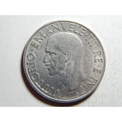 Itálie 1 Lire 1940R magnetická XF-UNC č24073 