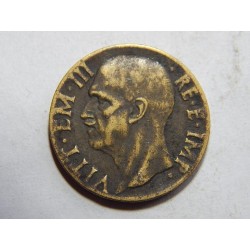 Itálie 10 Centesimi 1940 Bronz VF č12169 