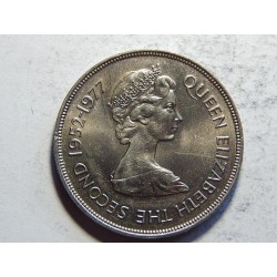Gibraltar 25 Pence 1977 UNC č36363