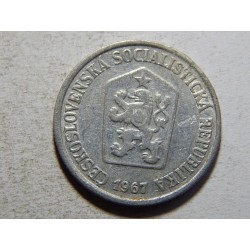 Československo 10 Haléřů 1967 VF-XF č28036 