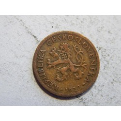 Československo 10 Haléřů 1923 VF č44568 