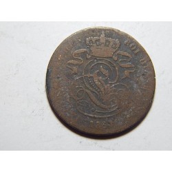 Belgie F. legenda 2 Centimes 1864 F č37501 