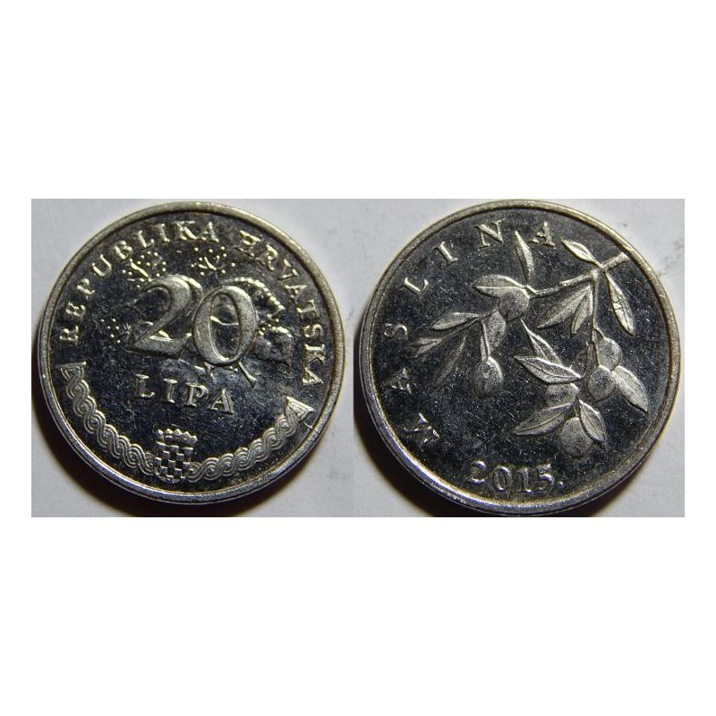 Chorvatsko 20 Lipa 2015 XF č11745