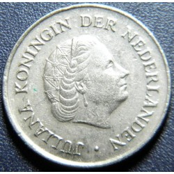Nizozemí 25 Cents 1971 XF č33464