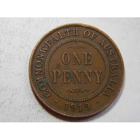 Austrálie 1 Penny 1913 XF č33865