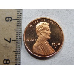 USA 1 Cent 1980 S PROOF R č30422