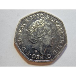 Anglie 50 Pence 2020 Diversity build Britain UNC č44161
