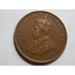 Austrálie 1 Penny 1919 tečka VF-XF č33935